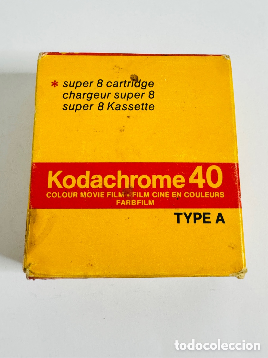 C&aacute;mara de fotos: Kodak Kodachrome 40 Super 8 Film New Old Stock Expired 1981