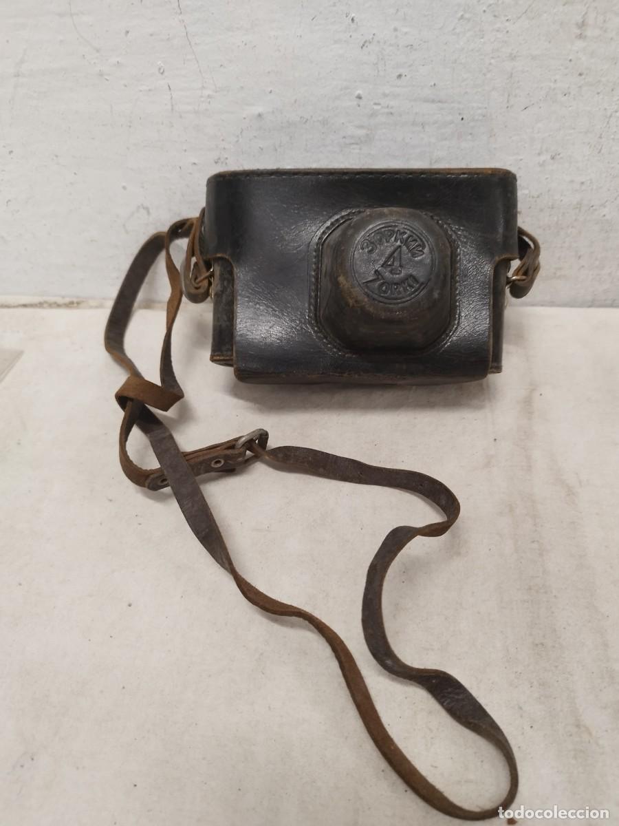 C&aacute;mara de fotos: Antigua funda para camara de fotos. Rusa de la urss comunista.