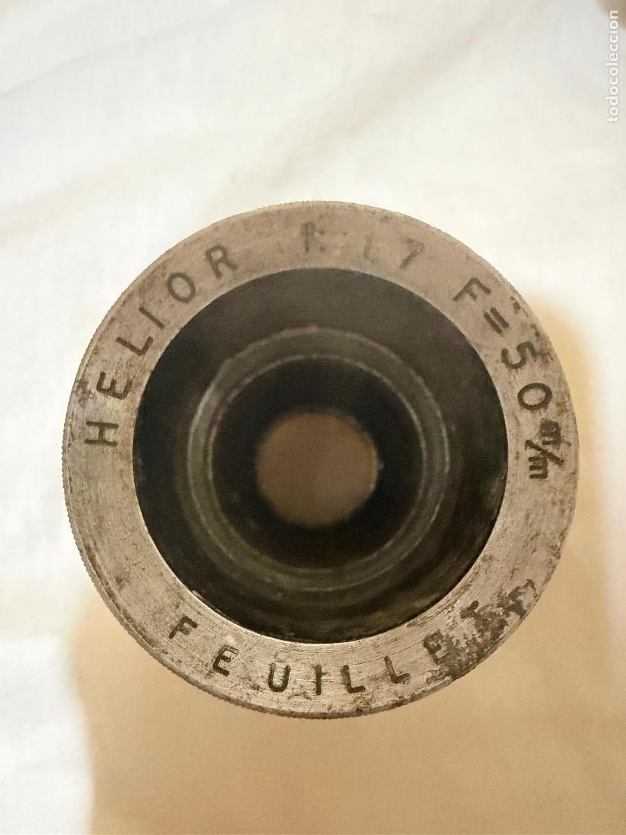 C&aacute;mara de fotos: Lente de aluminio helior feuillet