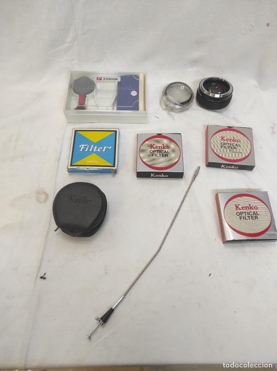 C&aacute;mara de fotos: Gran lote de filtros &oacute;pticos para c&aacute;maras fotogr&aacute;ficas, kit de limpieza y disparador para c&aacute;mara!