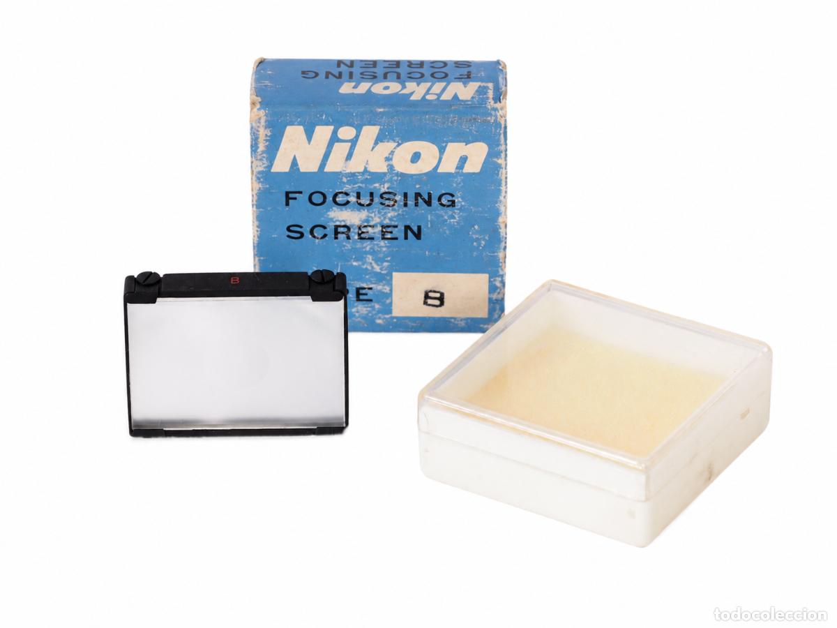 C&aacute;mara de fotos: Nikon Focusing Screen Type B Original con caja &ndash; Pantalla de enfoque