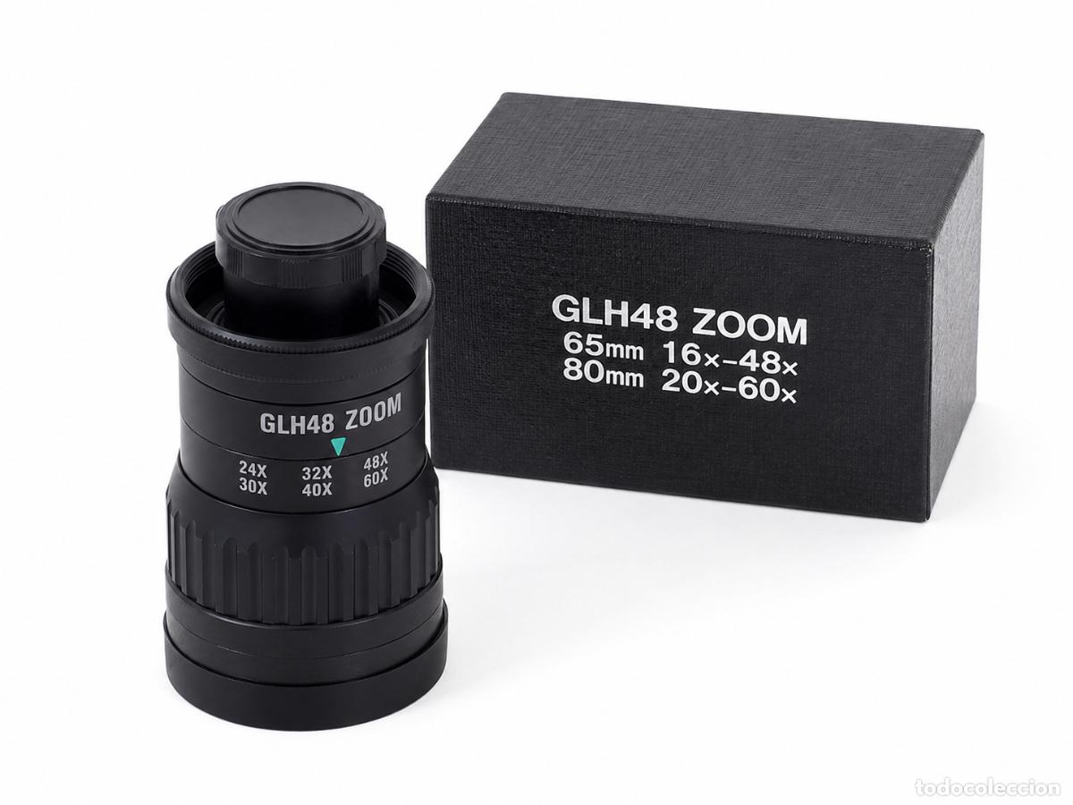 C&aacute;mara de fotos: Ocular Zoom GLH48 16x&ndash;48x / 20x&ndash;60x para telescopio terrestre 65/80 mm