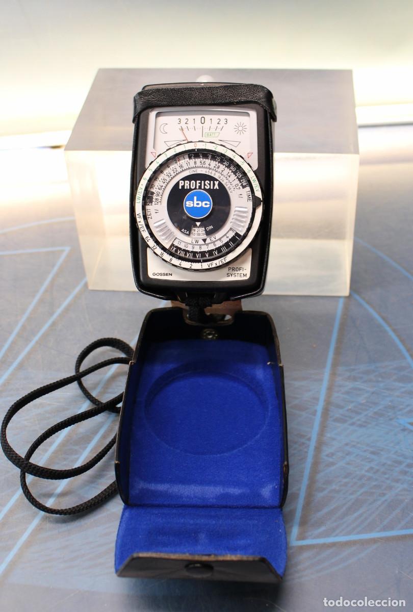 C&aacute;mara de fotos: Fot&oacute;metro vintage Gossen Profisix SBC (Silicon Blue Cell).