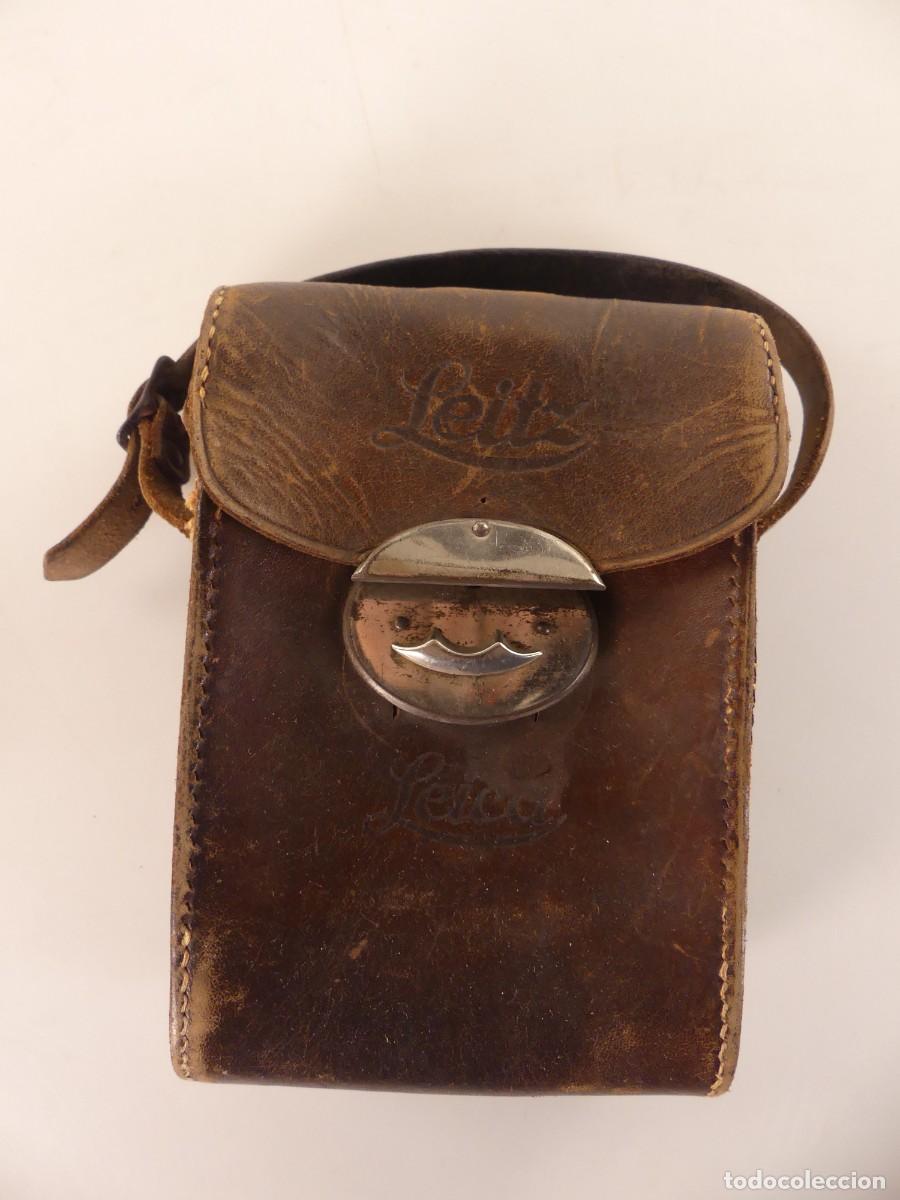 C&aacute;mara de fotos: ANTIGUA FUNDA DE CUERO PARA CAMERA LEITZ OBJETO DE COLECCI&Oacute;N