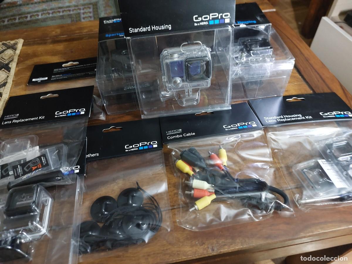 C&aacute;mara de fotos: lote de articulos c&aacute;mara GO PRO a estrenar
