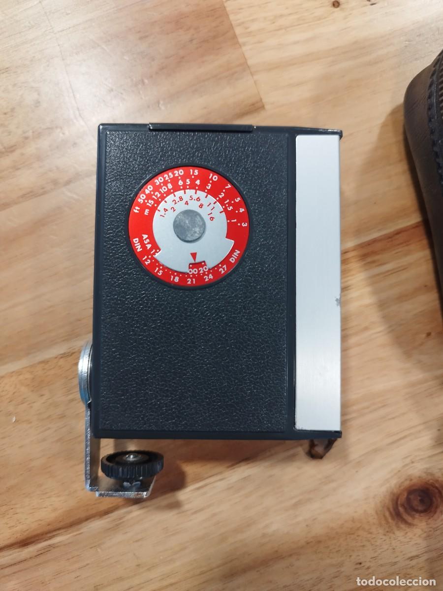 C&aacute;mara de fotos: Flash Vintage Hyuga 303G para C&aacute;mara Anal&oacute;gica - Con Cable y Estuche Original
