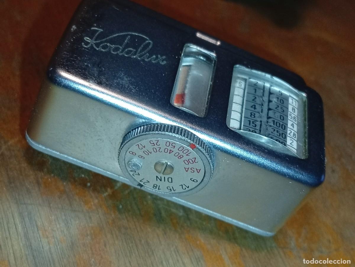 C&aacute;mara de fotos: PRECIOSO FOT&Oacute;METRO KODAK AG KODALUX FUNCIONA ESTUCHE ORIGINAL A&Ntilde;OS 50