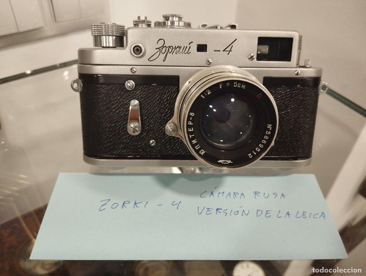C&aacute;mara de fotos: CAMARA FOTOGRAFICA ZORKI- 4 VERSI&Oacute;N LEICA CPN OBJETIVO JUPITER 50MM F 2 FABRICADA EN RUSIA