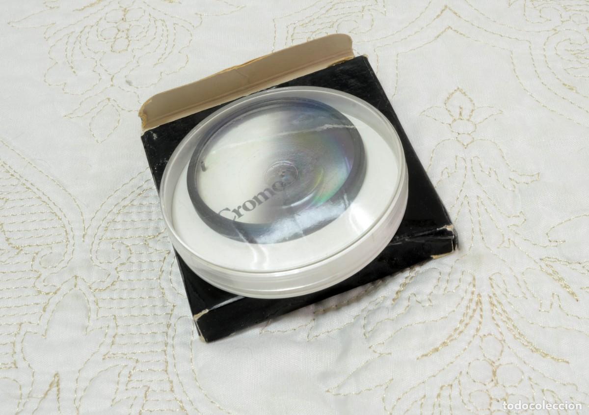 C&aacute;mara de fotos: Filtro degradado para objetivos de c&aacute;mara fotogr&aacute;fica o video vintage Cromofilte, G2, 52 mm. FRANCE