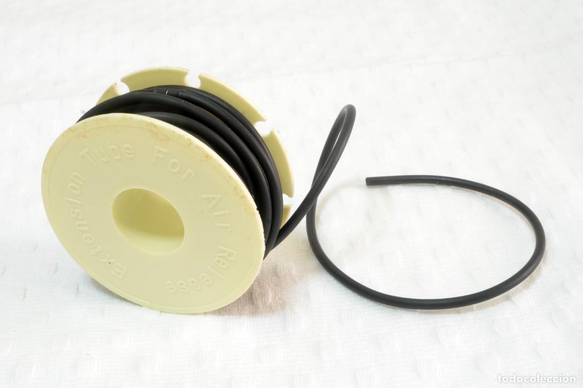C&aacute;mara de fotos: Carrete de tubo flexible neum&aacute;tico para disparador de c&aacute;mara , cord tube, varios metros, VINTAGE