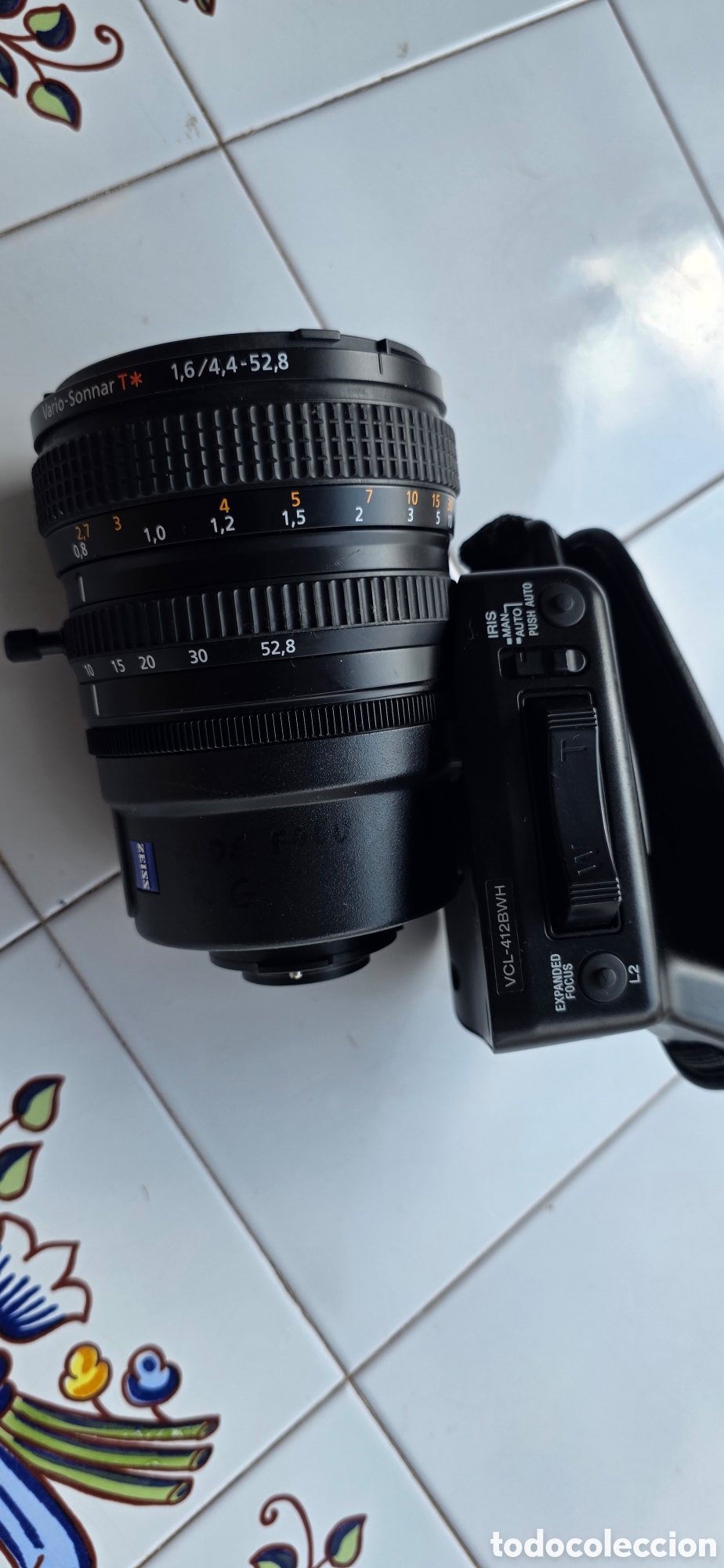 Photo camera: OBJETIVO CARL ZEISS VARIO-SONNAR T VCL-412BWH 1.6/4.4-52.8 ZOOM PROFESIONAL VIDEO*