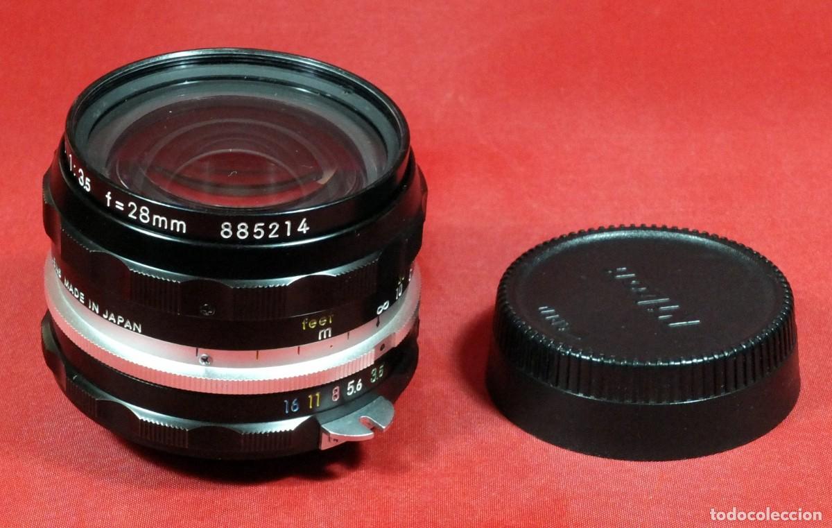 Fotokamera: objetivo cl&aacute;sico NIKKOR H-C Auto 28-3,5