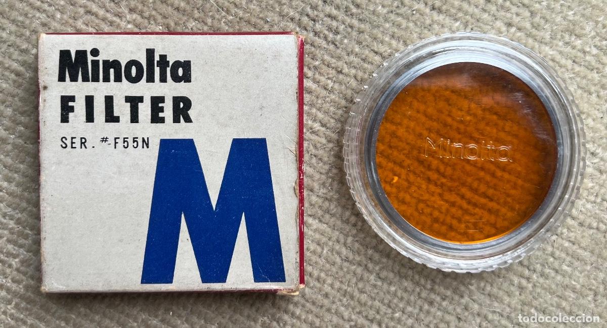 Fotokamera: Filtro para c&aacute;mara fotogr&aacute;fica Minolta - SER. #F55N - 054