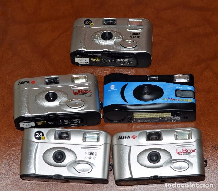 lote de cinco cámaras usar y tirar caducadas - Compra venta en todocoleccion