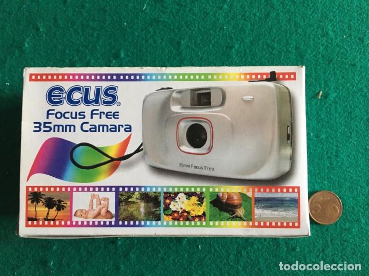 C&aacute;mara de fotos: C&aacute;mara antigua compacta 35mm ECUS, Focus Free - Foto 7