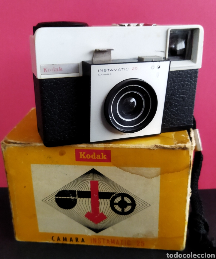 C&aacute;mara de fotos: Kodak Instamatic 25.Con caja e instrucciones - Foto 3