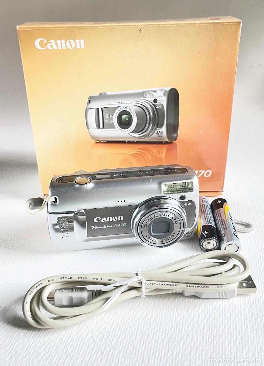 cámara digital canon power shot a 470. - Compra venta en todocoleccion