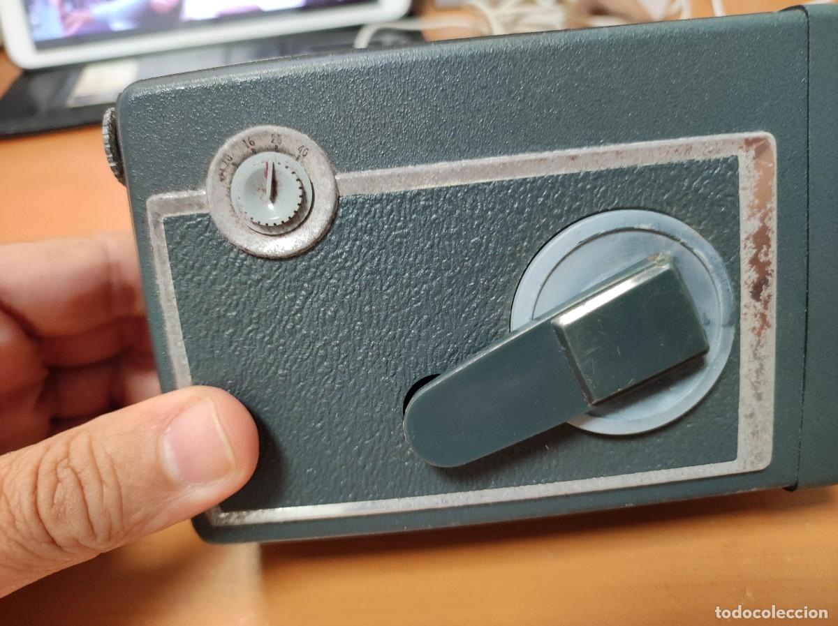 C&aacute;mara de fotos: ANTIGUA CAMARA KODAK 8 AUTOM&Aacute;TICA, FUNDA ROTA - Foto 16