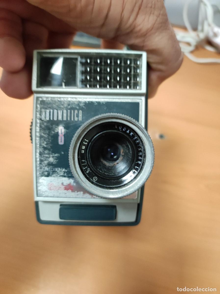 C&aacute;mara de fotos: ANTIGUA CAMARA KODAK 8 AUTOM&Aacute;TICA, FUNDA ROTA - Foto 22