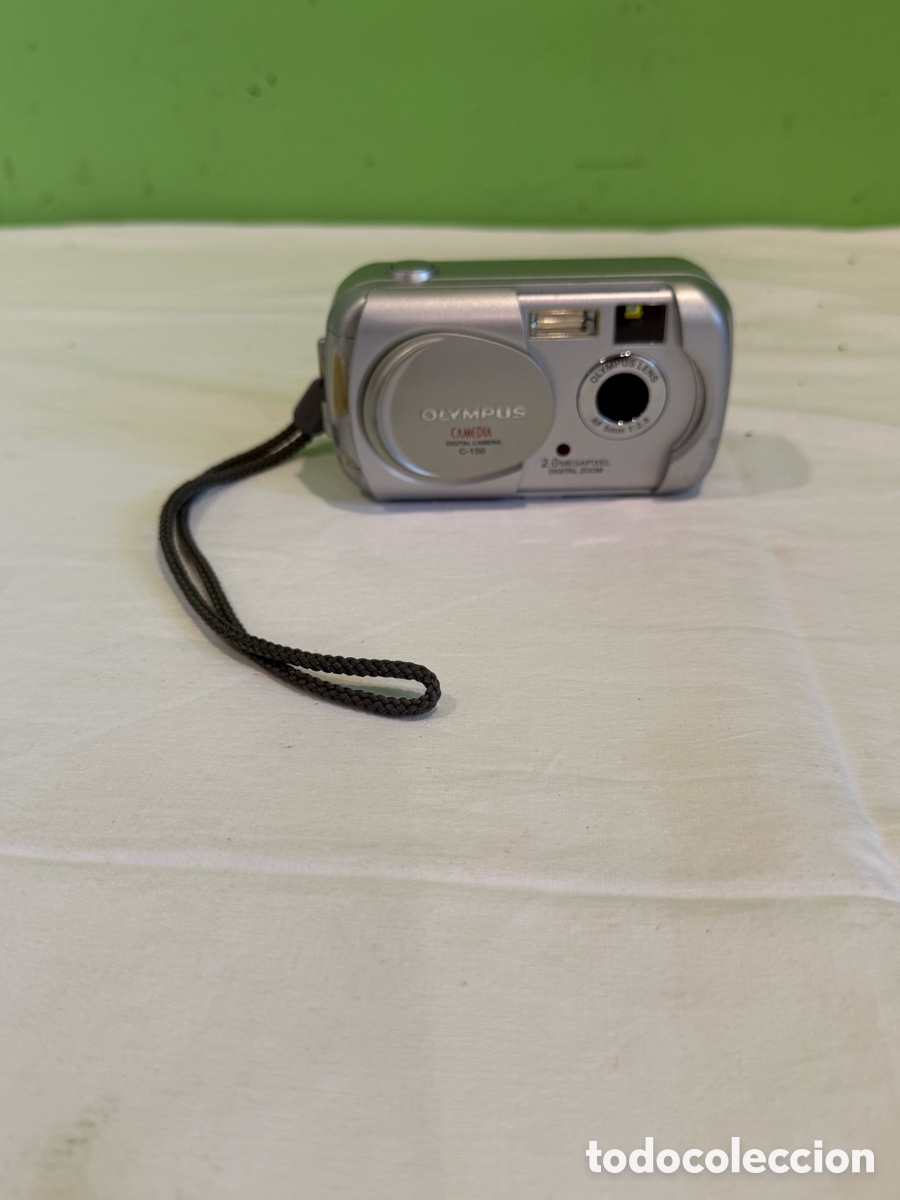 C&aacute;mara de fotos: C&aacute;mara digital Olympus Camedia C-150 compacta cl&aacute;sica con funda original