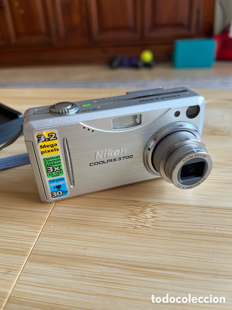 C&aacute;mara de fotos: C&aacute;mara Digital Vintage Nikon Coolpix 3700
