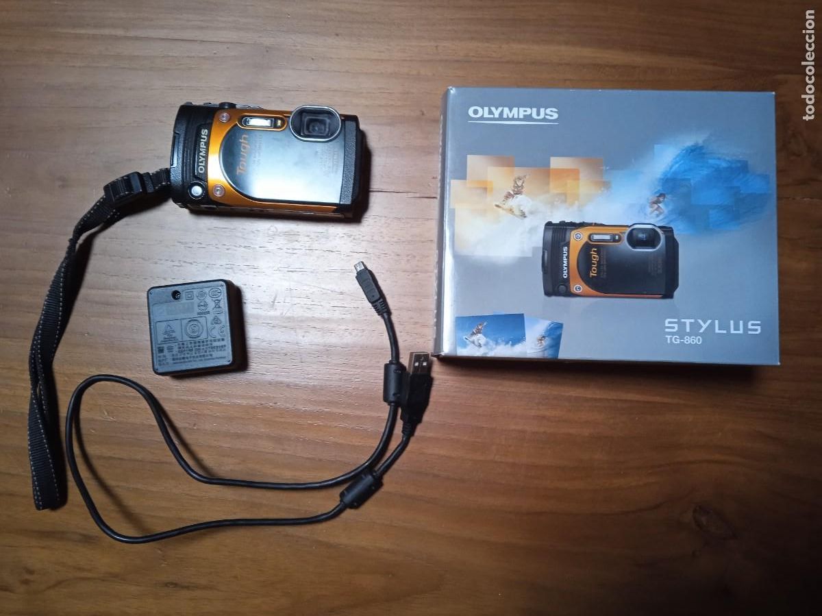 C&aacute;mara de fotos: *NO FUNCIONA* camera compacta Olympus Tough TG-860 per peces de recanvi 299 &euro; el 2015 *NO FUNCIONA*