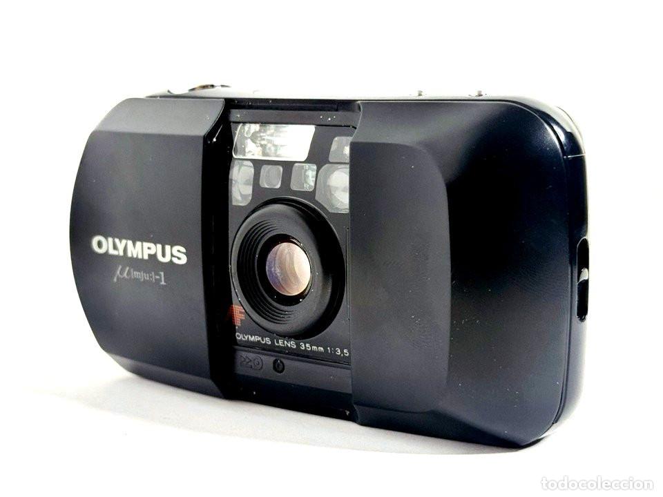 Fotokamera: C&aacute;mara OLYMPUS mju-1, 35mm f3,5. Perfecto funcionamiento!