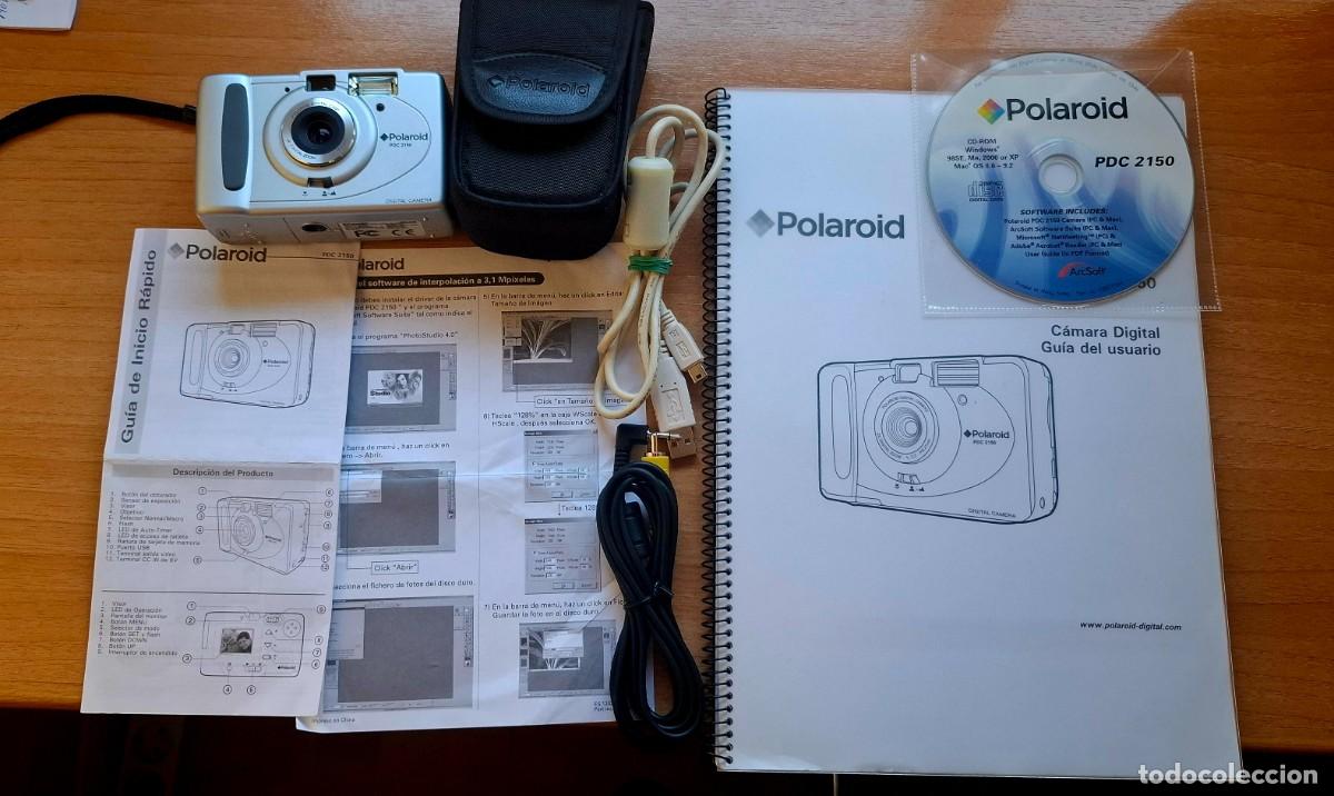 C&aacute;mara de fotos: C&aacute;mara de fotos digital POLAROID PDC 2150 +funda y accesorios