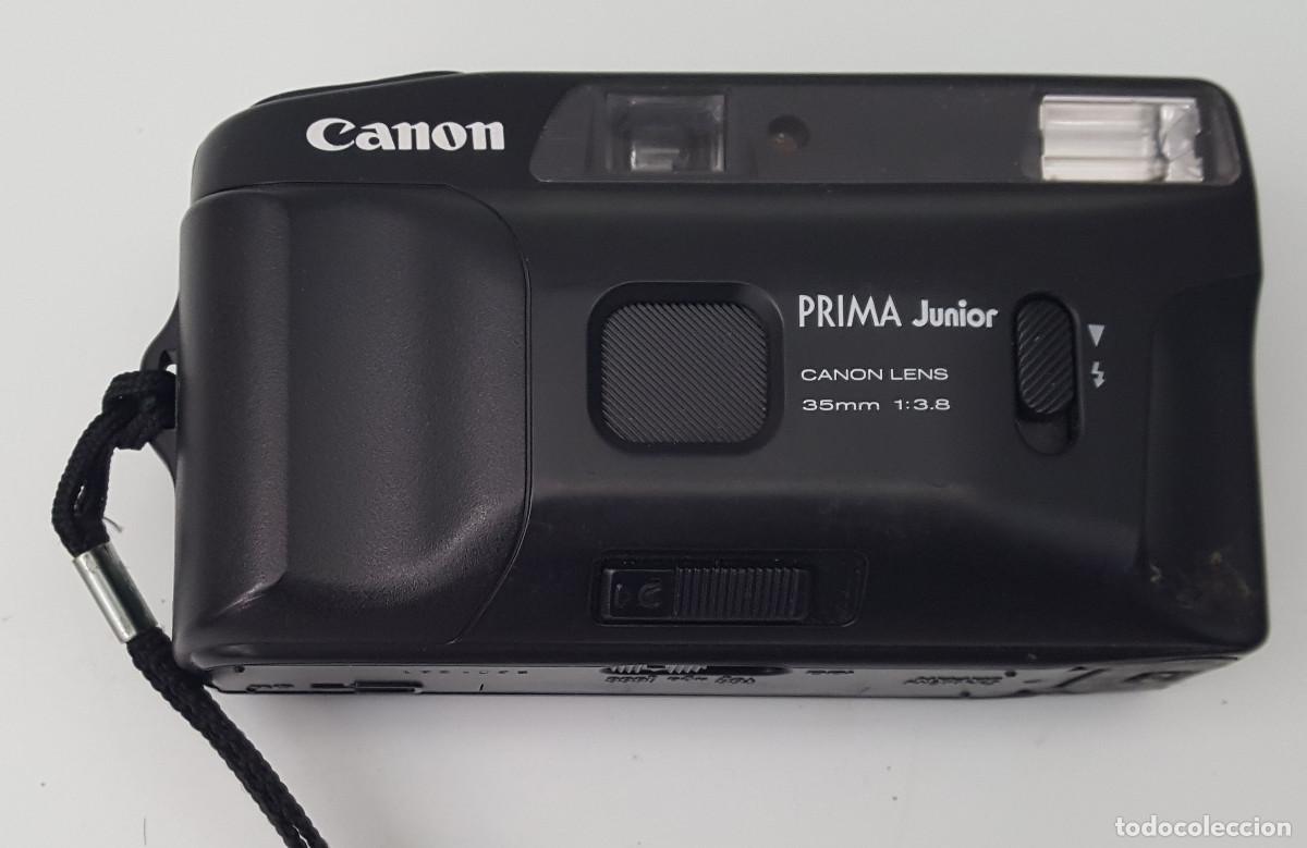 C&aacute;mara de fotos: CANON PRIMA JUNIOR CON CARRETE, NO COMPROBADA, LO QUE SE VE EN LAS FOTOS