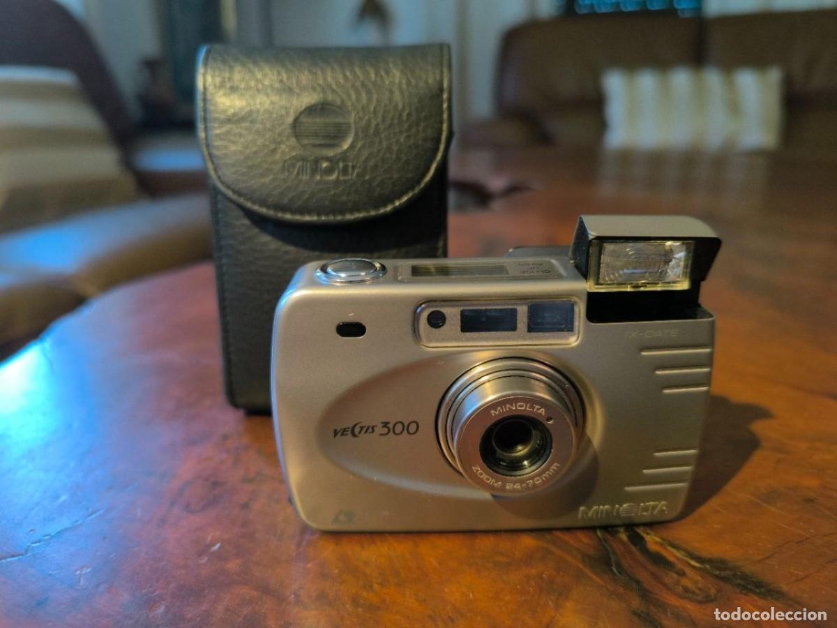C&aacute;mara de fotos: CAMARA DE FOTOS MINOLTA VECTIS 300, PELICULA APS EN MUY BUEN ESTADO CON FUNDA MINOLTA