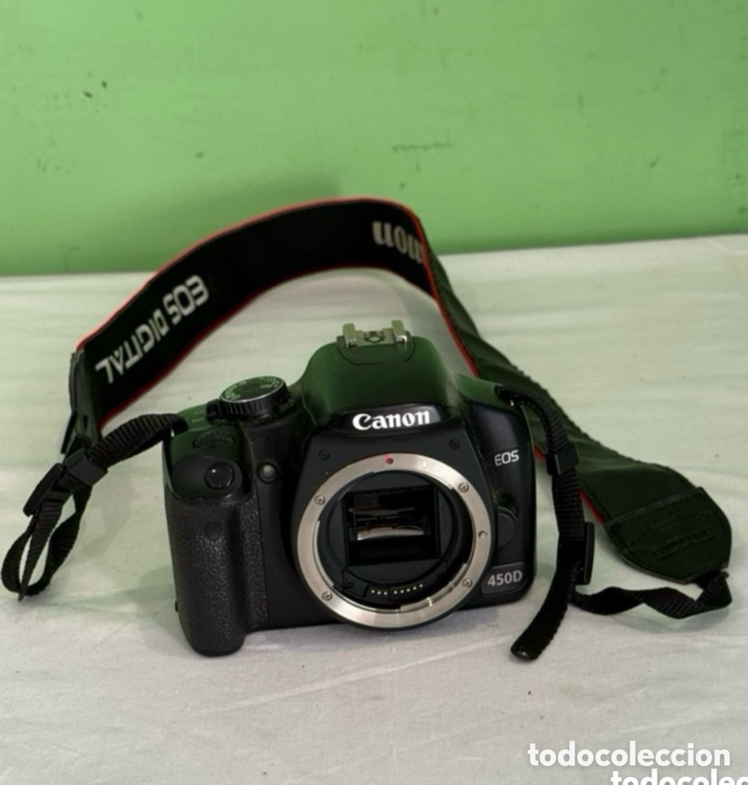 Fotokamera: C&aacute;mara r&eacute;flex digital Canon EOS 450D