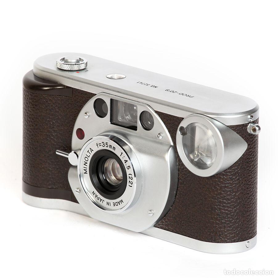 Fotokamera: MINOLTA PROD 20&acute;S - EDICI&Oacute;N LIMITADA 1990 - DISE&Ntilde;O RETRO - IMPECABLE
