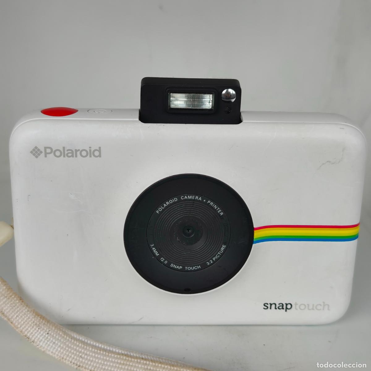 C&aacute;mara de fotos: C&aacute;mara digital instant&aacute;nea Polaroid Snap TOUCH zink blanca white