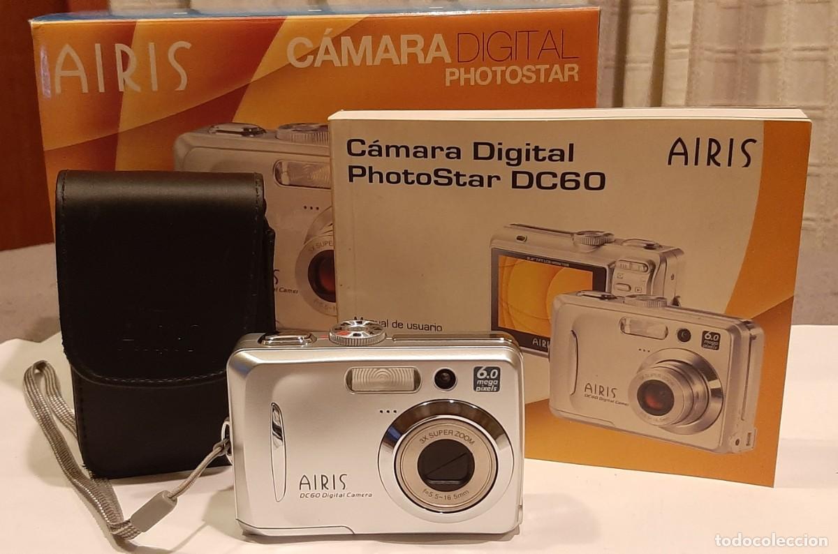 C&aacute;mara de fotos: C&aacute;mara Digital Vintage Airis PhotoStar DC60 - FULL SET Y2K &iexcl;Funcionando!