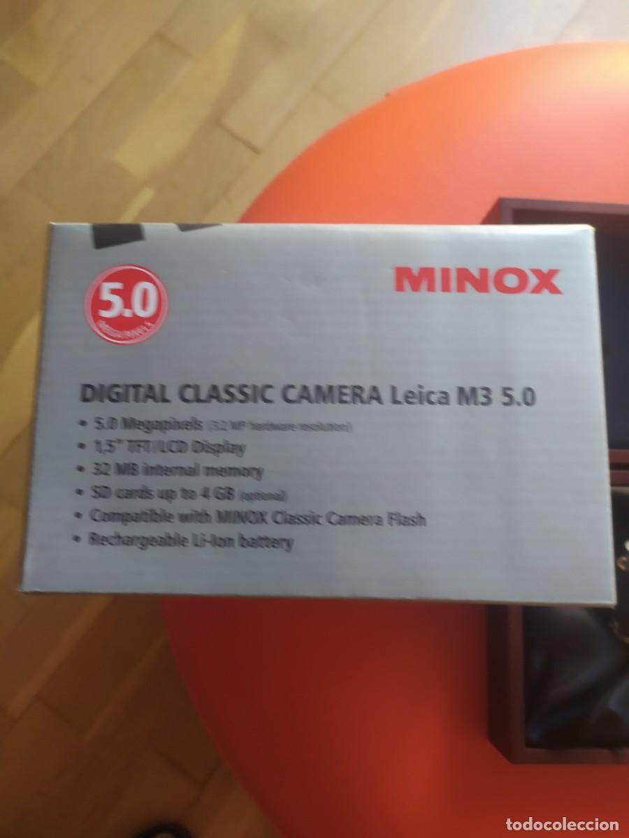 C&aacute;mara de fotos: MINOX CAMERA DIGITAL CLASSIC LEICA M3 5.0. NUEVA. - Foto 2