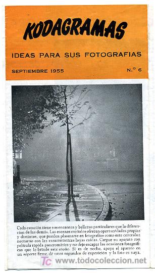C&aacute;mara de fotos: FOLLETO KODAGRAMAS, 1955 , CF7 - Foto 1