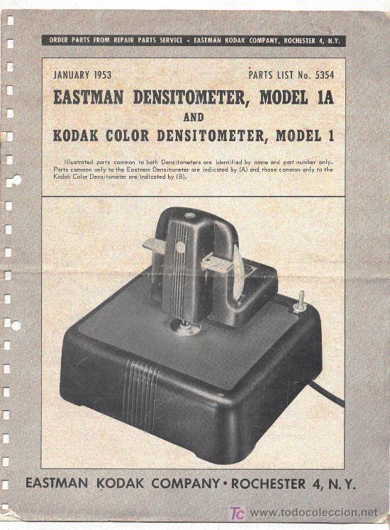 C&aacute;mara de fotos: EASTMAN DENSITOMER MODEL 1A KODAK - Foto 1