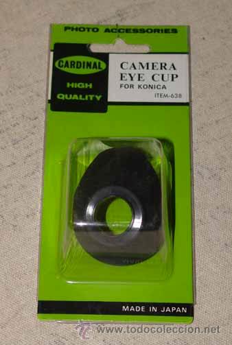 C&aacute;mara de fotos: Cardinal Camera eye cup for Konica. - Foto 1