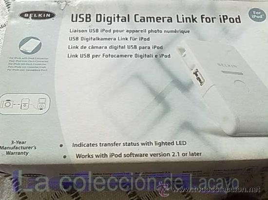 C&aacute;mara de fotos: LINK DE CAMARA DIGITAL USB PARA IPOD - Foto 1
