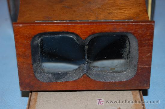 C&aacute;mara de fotos: VISOR DE MANO EN MADERA CON LENTES - Foto 2
