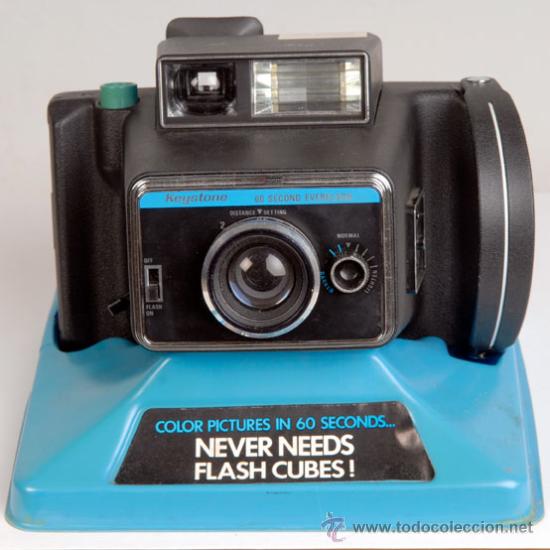 C&aacute;mara de fotos: KEYSTONE 60 SECOND EVERFLASH - COMPLETA - CAJA E INSTRUCCIONES - Foto 1