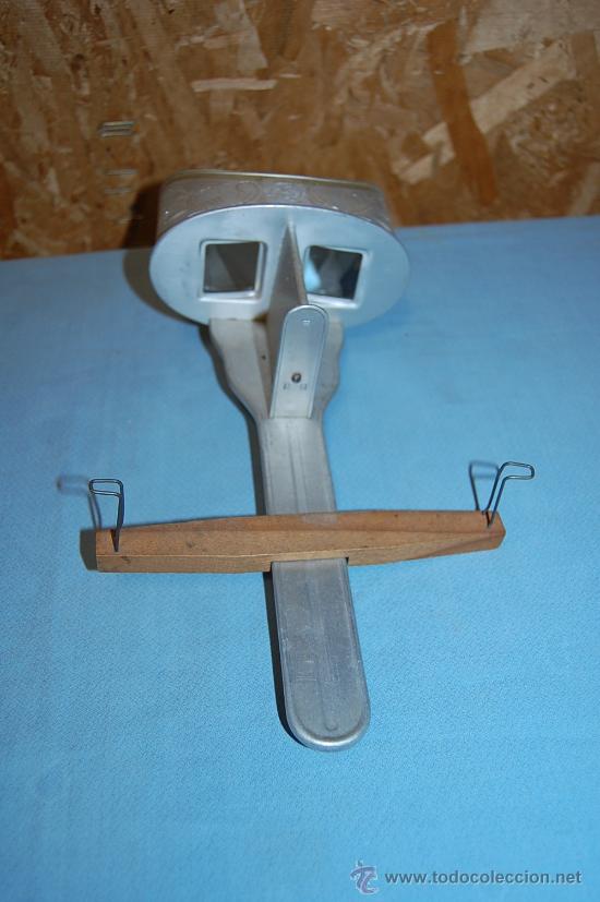 C&aacute;mara de fotos: VISOR DE MANO EN METAL Y MADERA - Foto 1