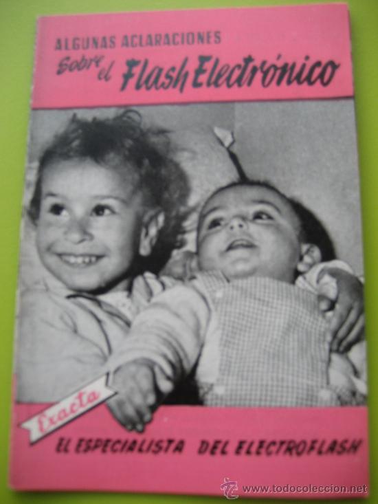 C&aacute;mara de fotos: Flash Electronico Exacta. 10 x 7 cms. desplegable 8 hojas - Foto 1
