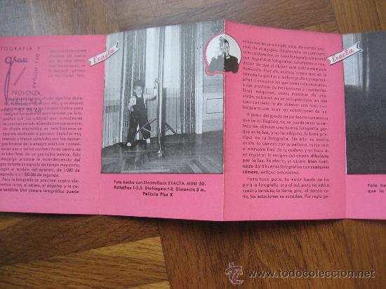 C&aacute;mara de fotos: Flash Electronico Exacta. 10 x 7 cms. desplegable 8 hojas - Foto 4