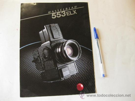 C&aacute;mara de fotos: CATALOGO DE VENTA EN CASTELLANO DE LA HASSELBLAD 553 ELX - Foto 1