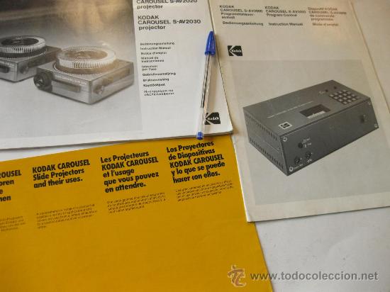 C&aacute;mara de fotos: CATALOGOS REFERENTES AL PROYECTOR KODAK CAROUSEL - INSTRUCCIONES Y PERIFERICOS - Foto 1