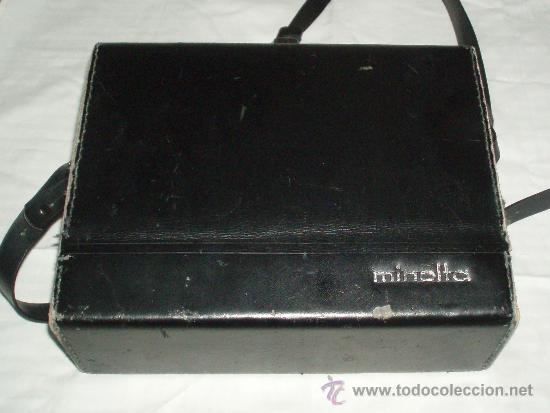 C&aacute;mara de fotos: camara de filmar Minolta con su funda - Foto 2