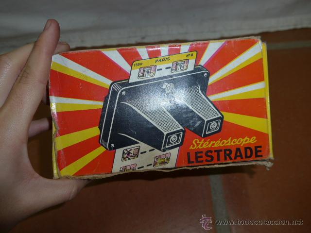 C&aacute;mara de fotos: Antiguo visor original, stereoscope lestrade - Foto 7