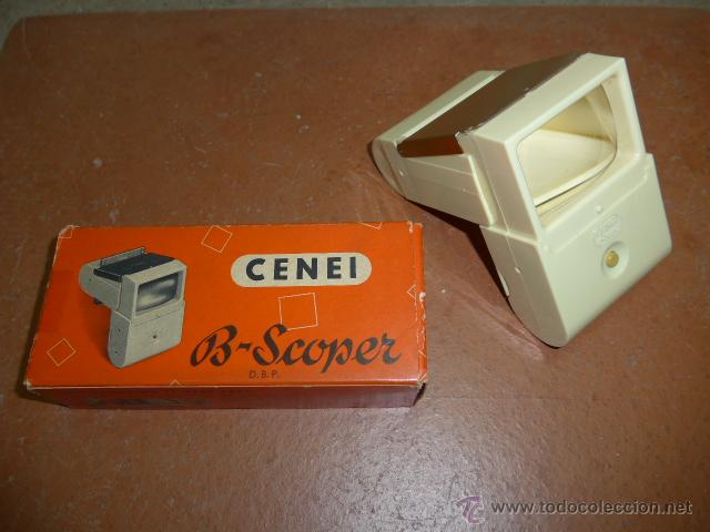 C&acirc;maras de fotos: Antiguo visor original, cesei b-scoper