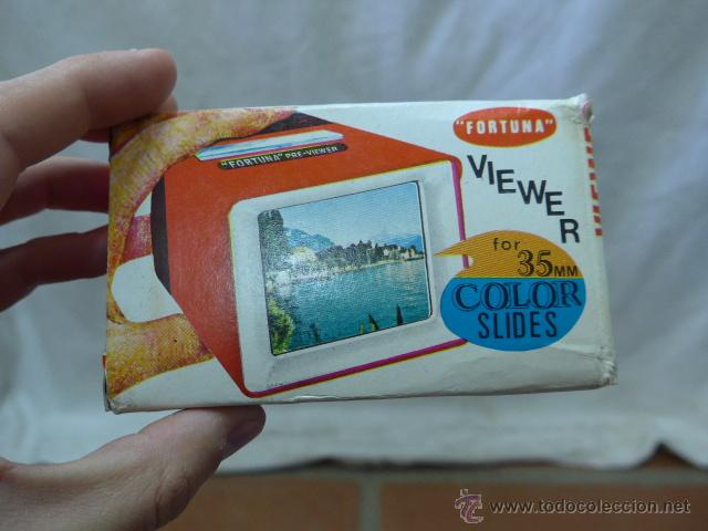 C&aacute;mara de fotos: Antiguo visor de 35mm en su caja - Foto 2